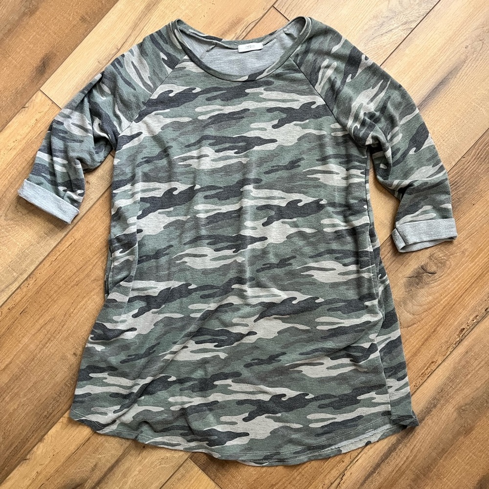 Camo Tunic with pockets